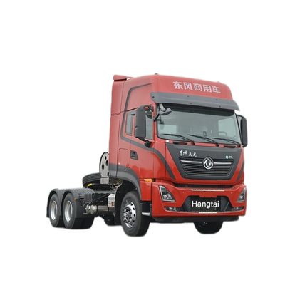 एलएनजी 6x4 हैवी ड्यूटी ट्रैक्टर ट्रक 470hp ट्रैक्शन मास 39.5 टन रसद परिवहन