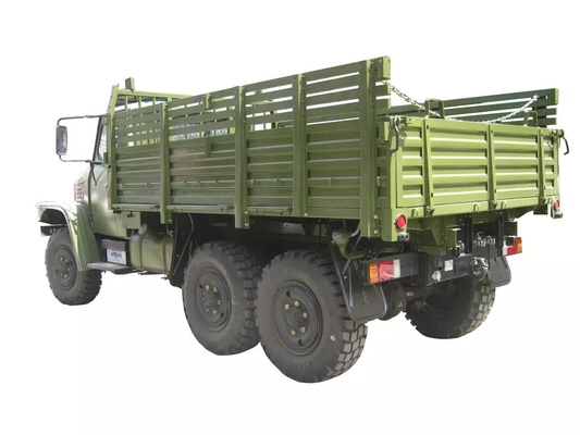6x6 ऑफ रोड मिलिट्री व्हीकल 5MT व्हील ड्राइव ट्रैक्टर ट्रक कमिंस इंजन 155hp