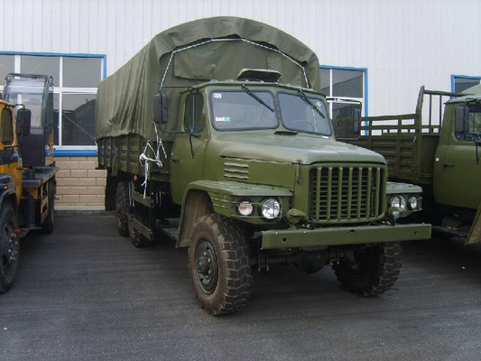6x6 ऑफ रोड मिलिट्री व्हीकल 5MT व्हील ड्राइव ट्रैक्टर ट्रक कमिंस इंजन 155hp