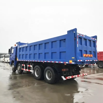 हैवी ड्यूटी Shacman F3000 8x4 डंप ट्रक यूरो 2 उत्सर्जन 380hp 10MT डीजल टिपर्स कैब का हाइड्रोलिक सस्पेंशन