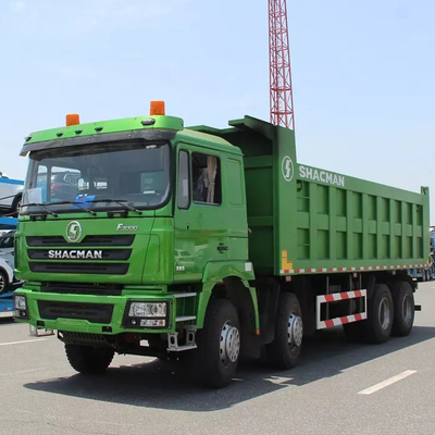 हैवी ड्यूटी Shacman F3000 8x4 डंप ट्रक यूरो 2 उत्सर्जन 380hp 10MT डीजल टिपर्स कैब का हाइड्रोलिक सस्पेंशन