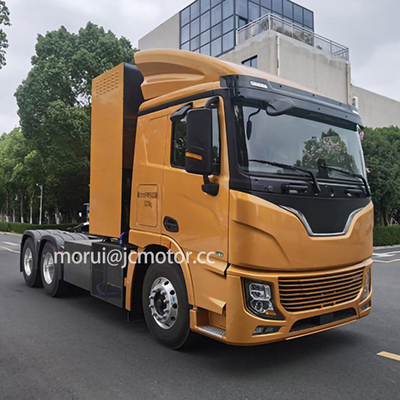 OEM 6x4 ट्रैक्टर ट्रक नई ऊर्जा हाइड्रोजन ईंधन सेल भारी वन परिवहन ट्रक