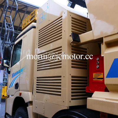 OEM 8x4 डंप ट्रक शहरी निर्माण के लिए नई ऊर्जा हाइड्रोजन ईंधन सेल