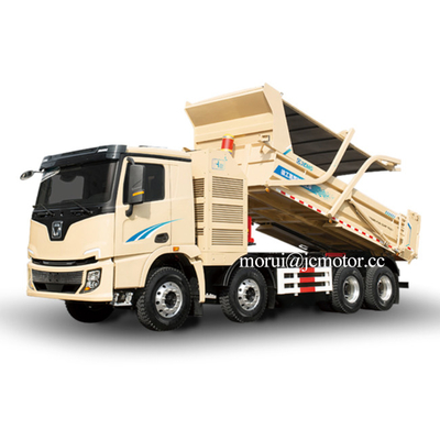 OEM 8x4 डंप ट्रक शहरी निर्माण के लिए नई ऊर्जा हाइड्रोजन ईंधन सेल