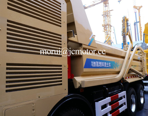 OEM 8x4 डंप ट्रक शहरी निर्माण के लिए नई ऊर्जा हाइड्रोजन ईंधन सेल