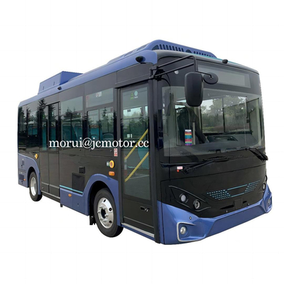 अनुकूलन 6.7m ZEV इलेक्ट्रिक पब्लिक बस 28 सीट ईबस 300 किमी कर्मचारी शटल बस