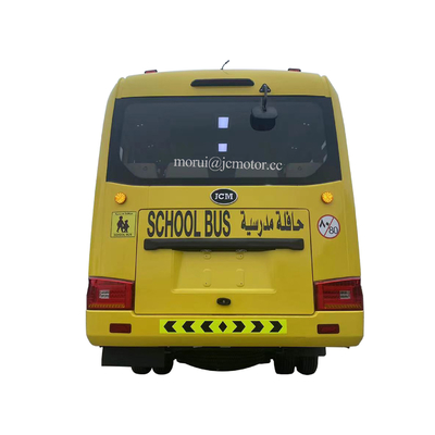अनुकूलन 7m Iveco डीजल इंजन 22 सीटों का कोस्टर स्कूल बस मैनुअल ट्रांसमिशन