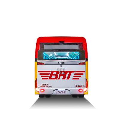 शहरी परिवहन BRT इलेक्ट्रिक सिटी बसें 18m 62 सीटें 212KM माइलेज लेफ्ट स्टीयरिंग