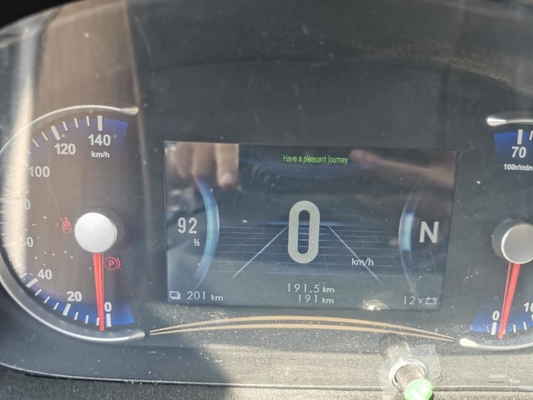 डोंगफेंग न्यू एनर्जी इलेक्ट्रिक डिलीवरी ट्रक 66.8kwh रेंज 250 किमी एबीएस हाइड्रोलिक ब्रेक के साथ