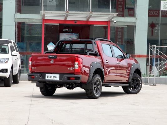 6MT गियरबॉक्स चार दरवाजे 4 सिलेंडर पिकअप ट्रक 4WD 163HP रियर एक्सल डिफरेंशियल लॉक