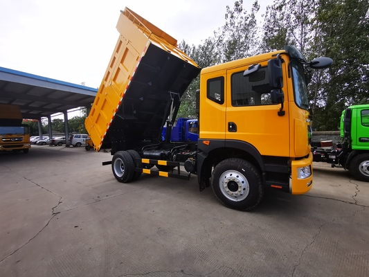 डोंगफेंग हेवी डंप ट्रक 4x2 छोटा टिपर ट्रक GVW 17.5 टन 136HP