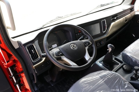GVW 165HP डीजल इंजन ट्रक टिपर 4x2 18 टन डंप ट्रक व्हीलबेस 3550mm