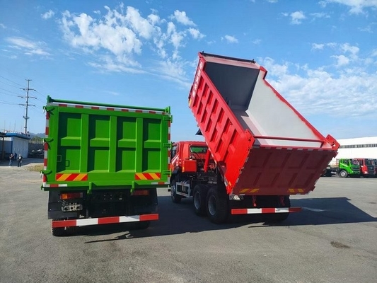 हाई पावर 25 टन 6x4 डंप ट्रक 270HP 4.5M GVW 6 सिलेंडर