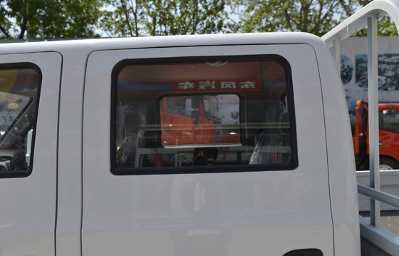 4.5T लाइट कार्गो ट्रक 4x2 डीजल इंजन छोटा लॉरी ट्रक डबल रो 5 सीटें