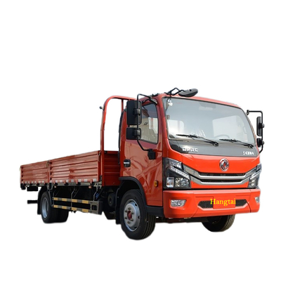 डोंगफेंग DFAC 4x2 कॉलम प्लेट कार्गो मीडियम ट्रक 190HP YUCHAI इंजन लार्ज टन रियर एक्सल