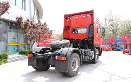 पोर्ट परिवहन के लिए 35 टन डोंगफेंग ट्रैक्टर ट्रक 4x2 350HP टो ट्रक कार