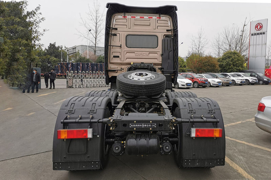 डोंगफेंग 600hp डीजल ट्रैक्टर ट्रक मानक ESC ABS LDWS FCWS