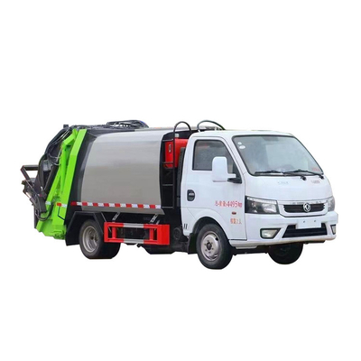 कचरा परिवहन नगर स्वच्छता ट्रक डोंगफेंग 70kw 95hp यूरो 6 उत्सर्जन: