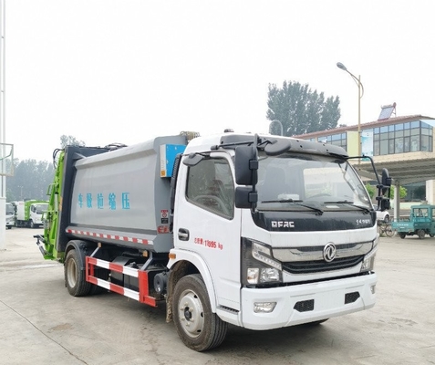 डोंगफेंग सिंगल कैब म्युनिसिपल सेनिटेशन ट्रक 165hp लेफ्ट हैंड 4x2 ड्राइव