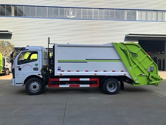 डोंगफेंग सिंगल कैब म्युनिसिपल सेनिटेशन ट्रक 165hp लेफ्ट हैंड 4x2 ड्राइव