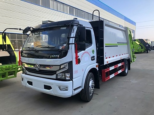 डोंगफेंग सिंगल कैब म्युनिसिपल सेनिटेशन ट्रक 165hp लेफ्ट हैंड 4x2 ड्राइव