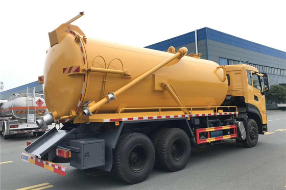 18 सीबीएम नगर स्वच्छता ट्रक 25 टन 11870KG 9m सीवेज सक्शन वाहन