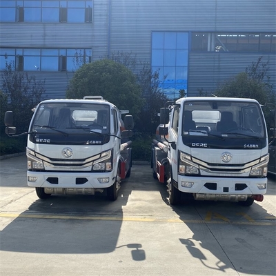 गैसोलीन डीजल ईंधन टैंकर ट्रक 4x2 व्हील 4.5 सीबीएम केरोसिन तेल परिवहन ट्रक