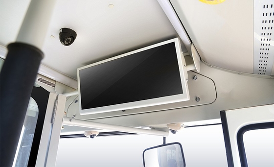 EV सिटी पैसेंजर बस इलेक्ट्रिक पावर्ड 6.5m 11 - 17 सीट्स माइलेज 160 - 315KM