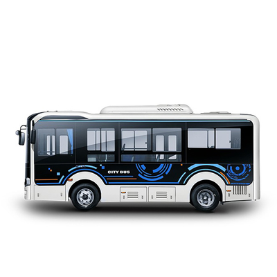 EV सिटी पैसेंजर बस इलेक्ट्रिक पावर्ड 6.5m 11 - 17 सीट्स माइलेज 160 - 315KM