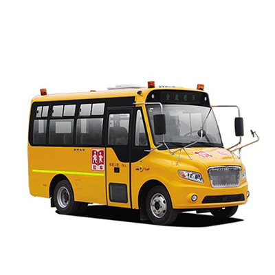 100hp 10 - 19 सीटर स्टूडेंट शटल बस 5.5m डीजल इंजन पावर 80km/h