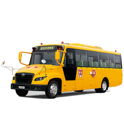 डीजल इंजन स्कूल छात्र शटल बस 9.6m 24 - 51 सीटें 165hp